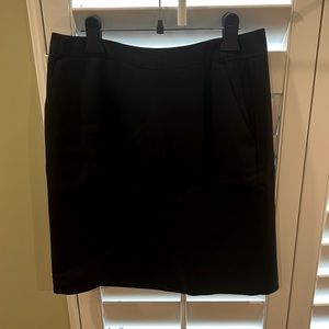 Black work skirt